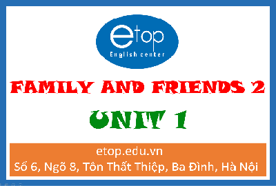 Family and Friends 2 - Unit 1 - Track 13+14+15